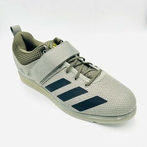 Adidas Powerlift 5 Weightlifting Shoes Gray Black Gym New men size 10.5